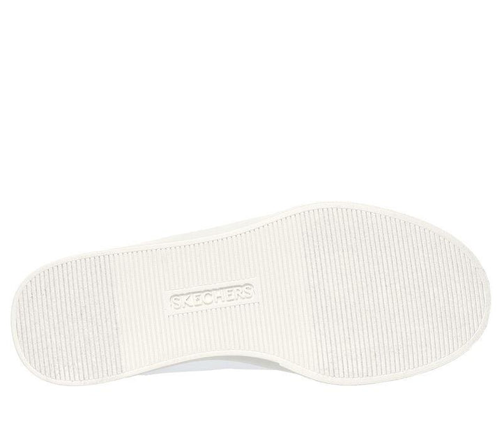 Women's Wide Fit Skechers 185016 Eden Lx Beaming Trainers in White/Black - Image 1