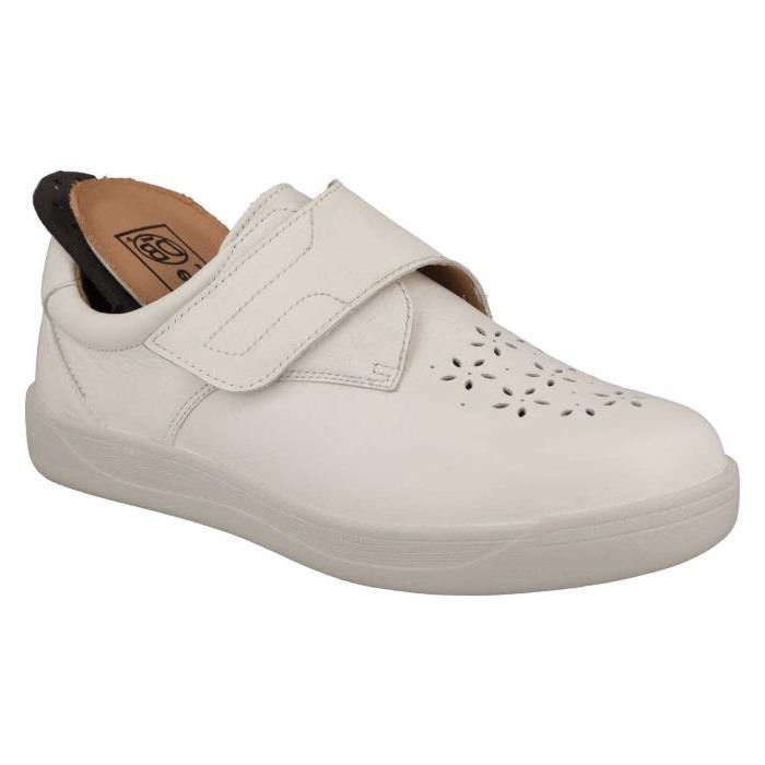 Women's Wide Fit DB Jocelyn Shoes in Navy Leather - Image 12