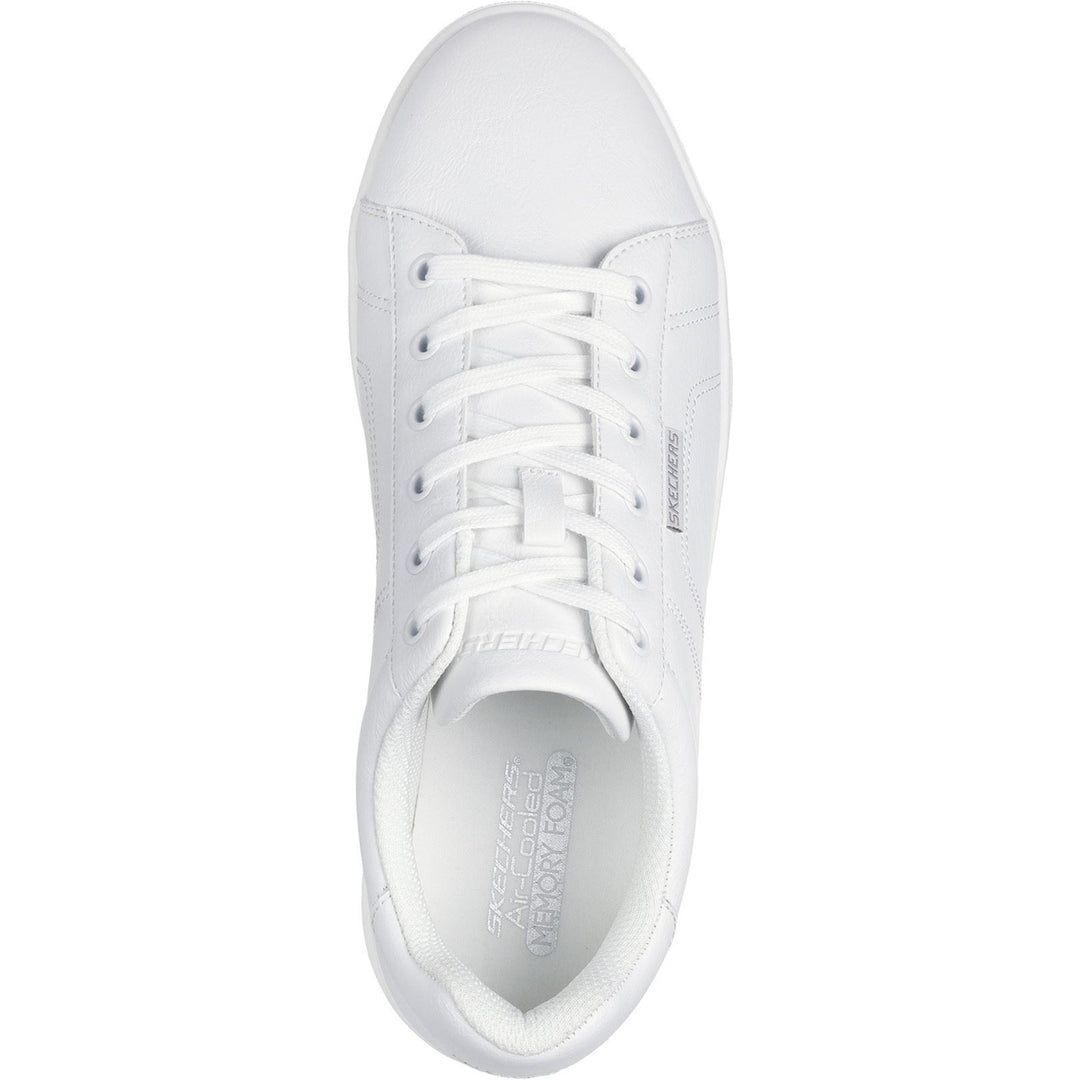 Men's Wide Fit Skechers 210946 Cavell Hensley Shoes - White in White - Image 5
