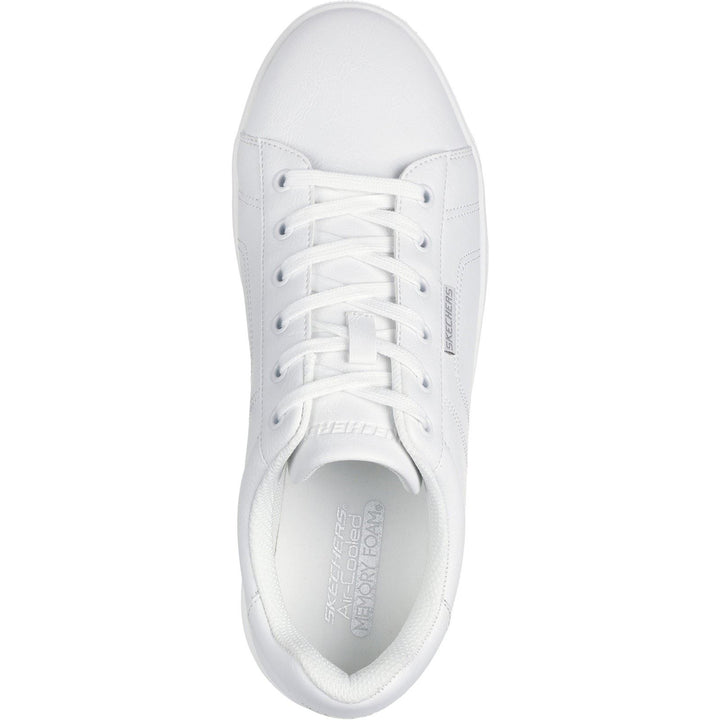 Men's Wide Fit Skechers 210946 Cavell Hensley Shoes - White in White - Image 1