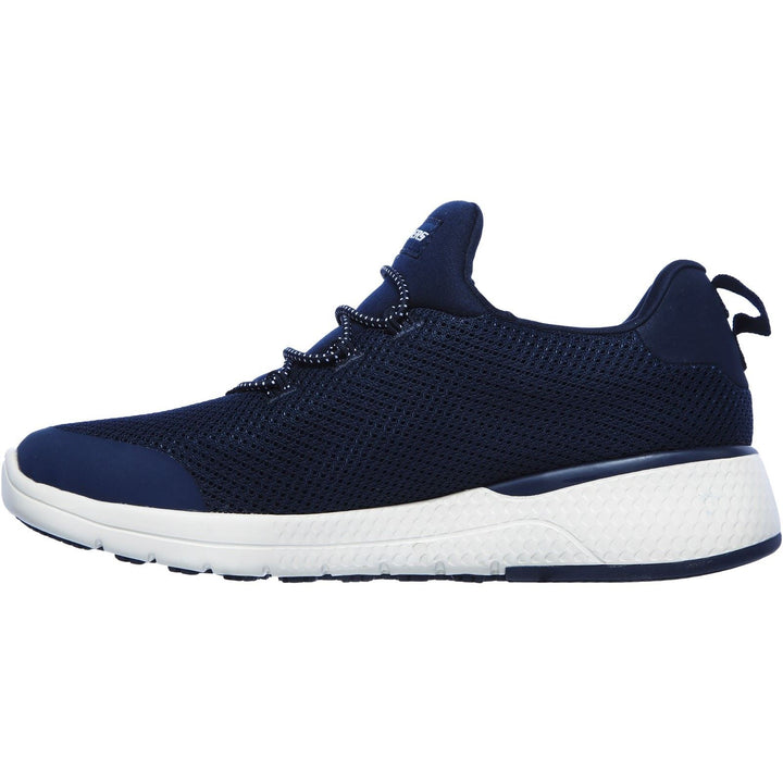 Women's Wide Fit Skechers 77281EC Marsing Waiola SR Safety Trainers in Navy - Image 1