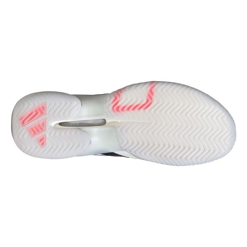 Men's Wide Fit Adidas Barricade 14 WIDE JQ7107 Tennis Trainers in Cloud White - Image 9