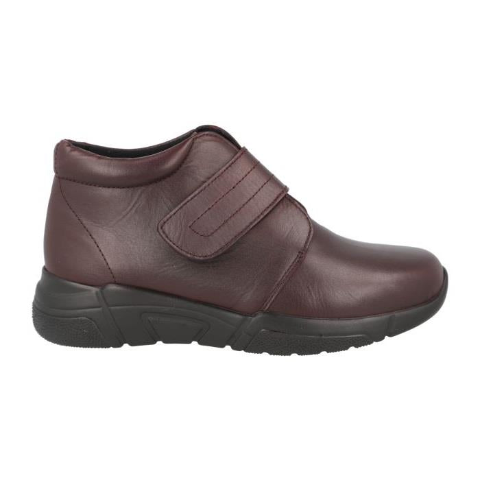 Women's Wide Fit DB Bay Ankle Boots in Black Leather - Image 1
