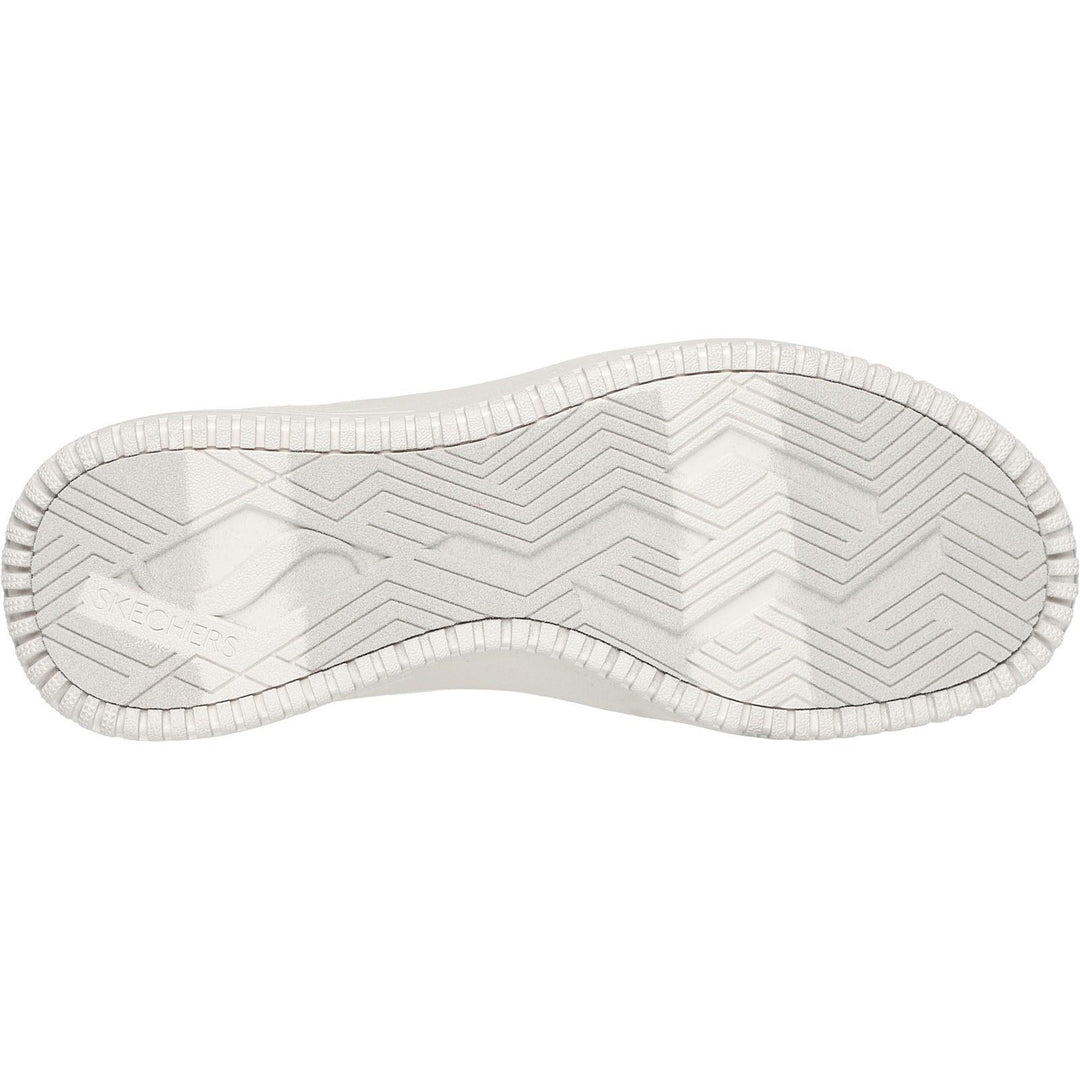 Women's Wide Fit Skechers 185110 Court Classics Grand 92 Be Lifted Trainers - Nude in Nude - Image 6