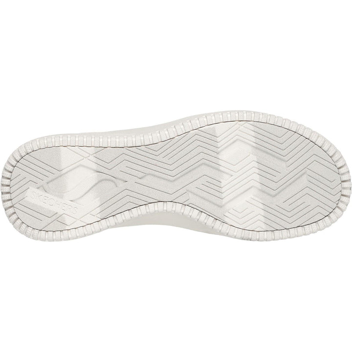 Women's Wide Fit Skechers 185110 Court Classics Grand 92 Be Lifted Trainers - Nude in Nude - Image 1