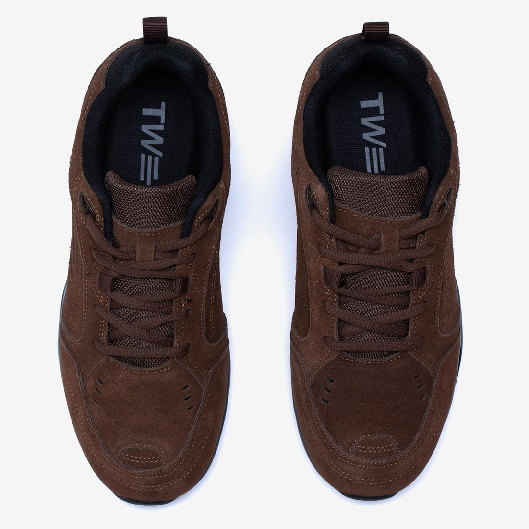 Men's Wide Fit Tredd Well Legend Trainers in Black - Image 14