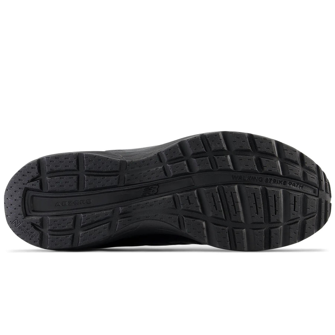 Women's Wide Fit New Balance MW550BK4 Walking Trainers in Black - Image 6