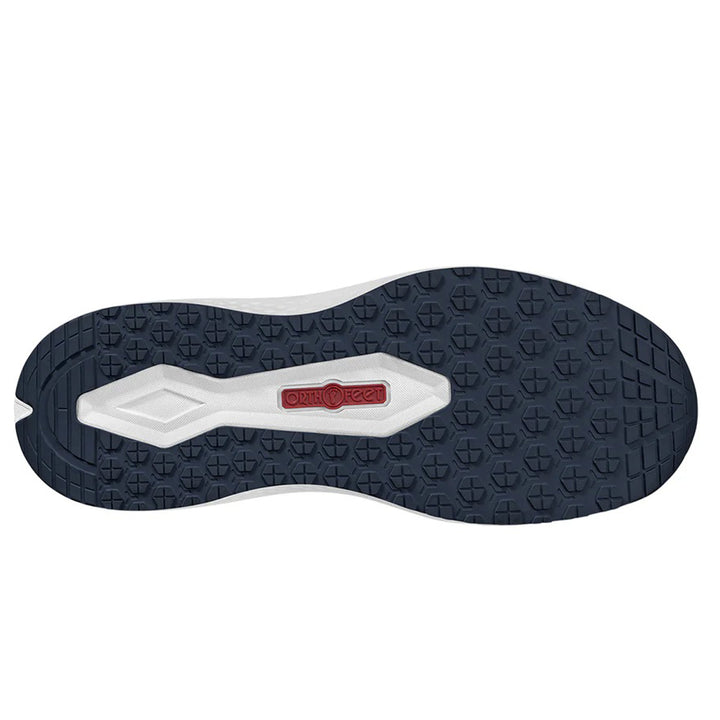 Women's Wide Fit Orthofeet Nira 80027 Hands-free Trainers in Indigo - Image 1