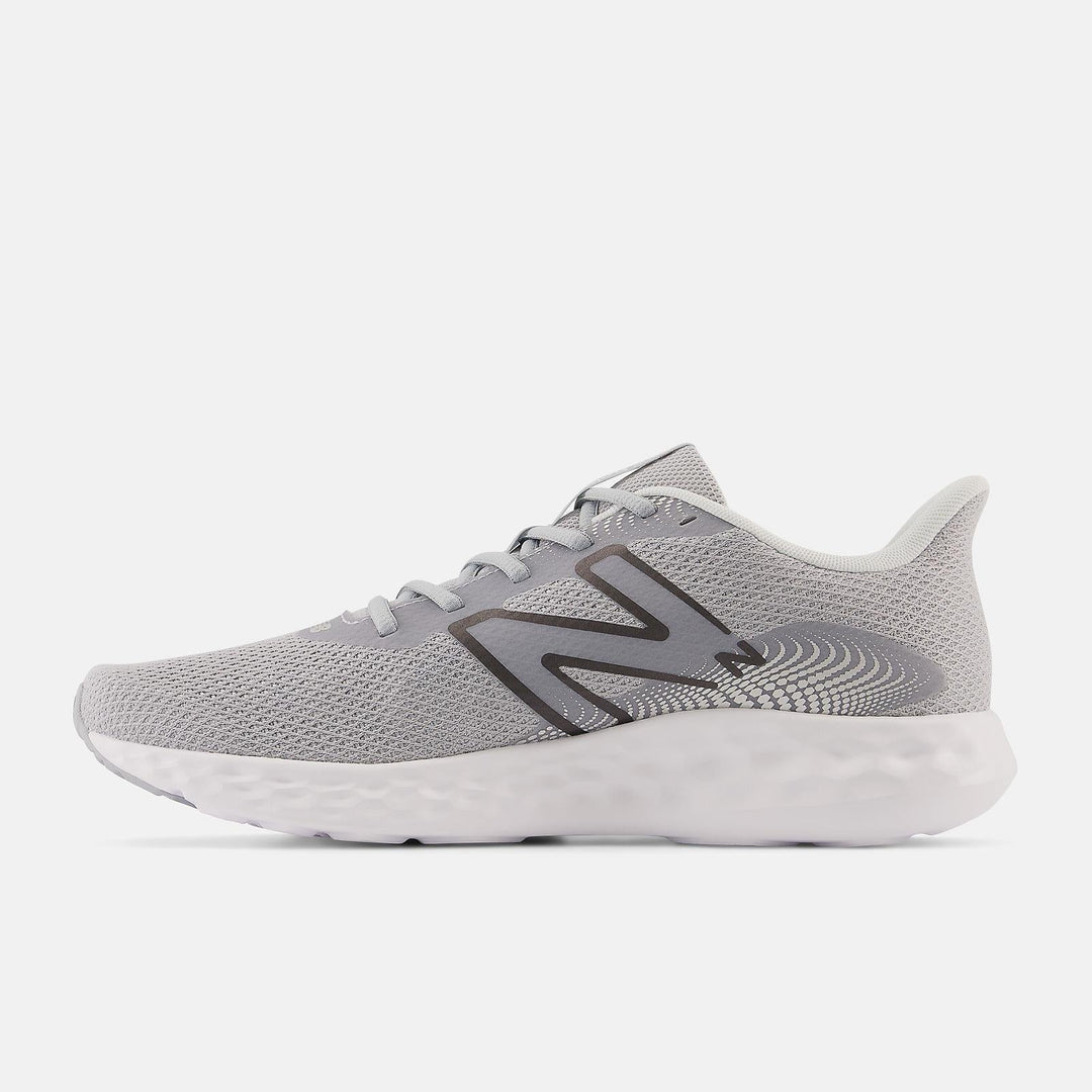 Women's Wide Fit New Balance 411V3 Walking and Running Trainers in Black - Image 17