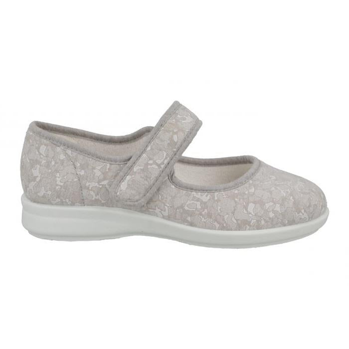 Women's Wide Fit Db Pelican Canvas Shoes in Pink Canvas - Image 1