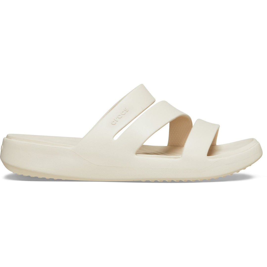 Women's Crocs 209587 Getaway Strappy Slippers in Cassis - Image 8