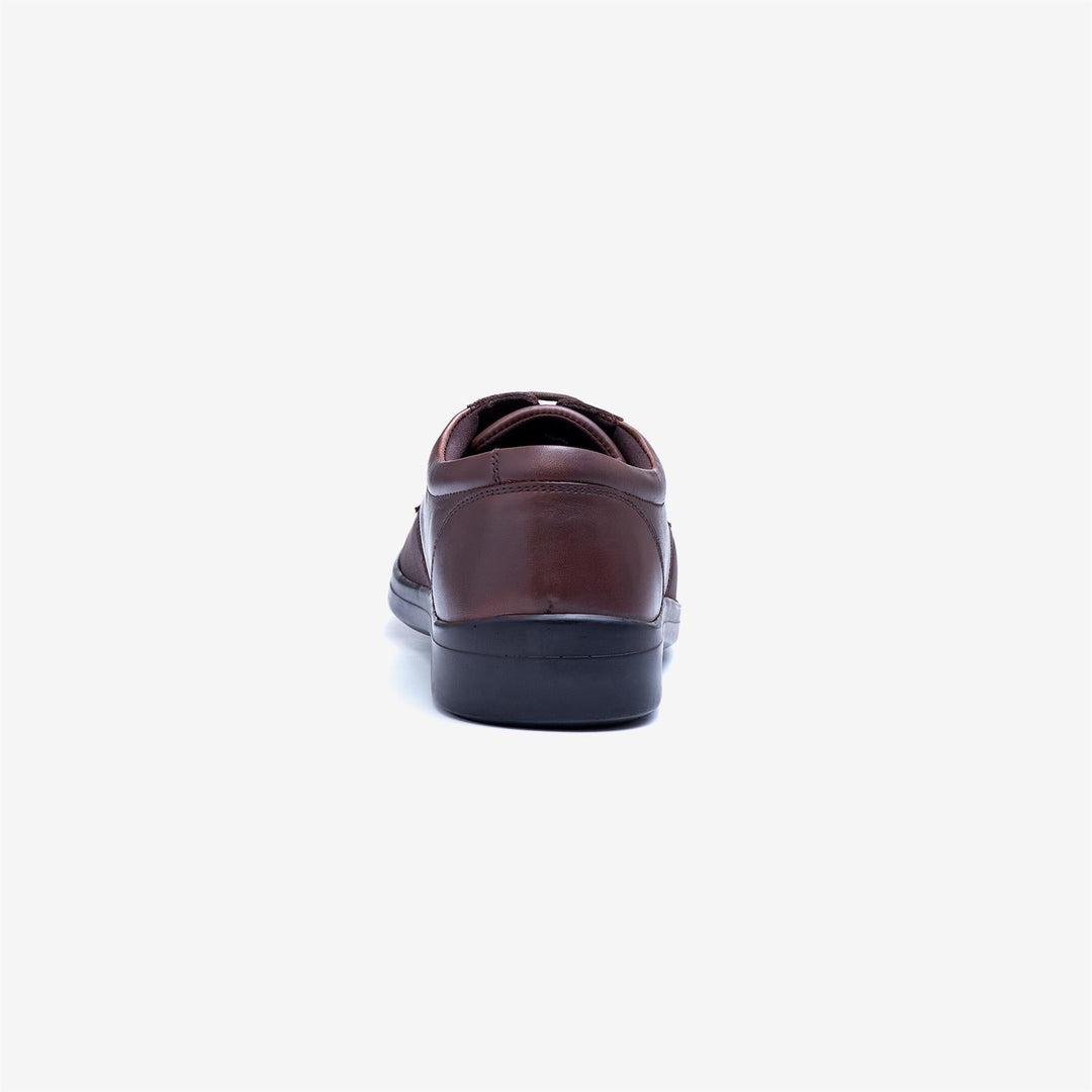 Mens Wide Fit Tredd Well Ryan Lace Up Shoes - Brown in Brown - Image 7
