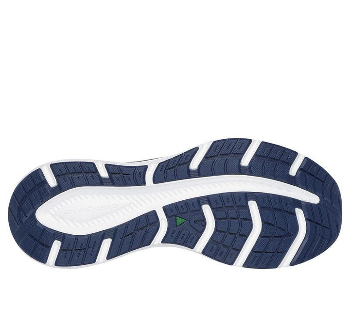 Men's Relaxed Fit Skechers 232836 Edgeride Exxo Trainers - White Navy in White Navy - Image 1