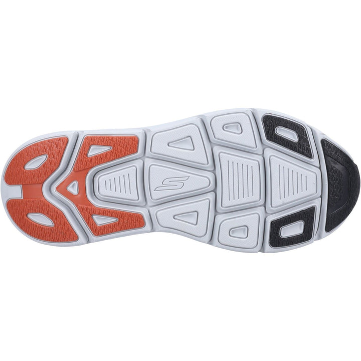 Men's Wide Fit Skechers 220068 Max Cushioning Premier Perspective Trainers in Navy/Orange - Image 1