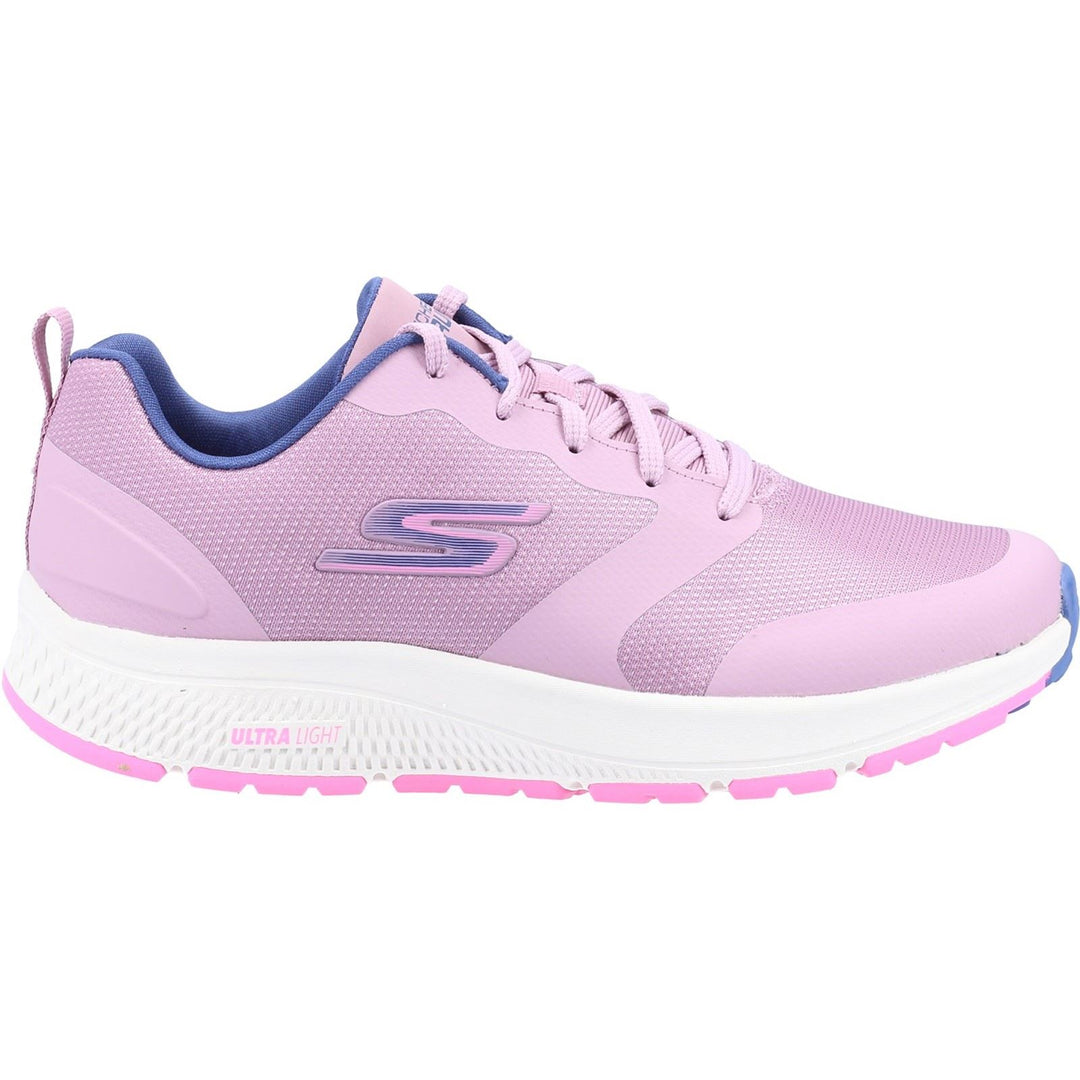 Women's Wide Fit Skechers 128275 GO RUN Consistent Lunar Night Trainers - Mauve in Mauve - Image 2