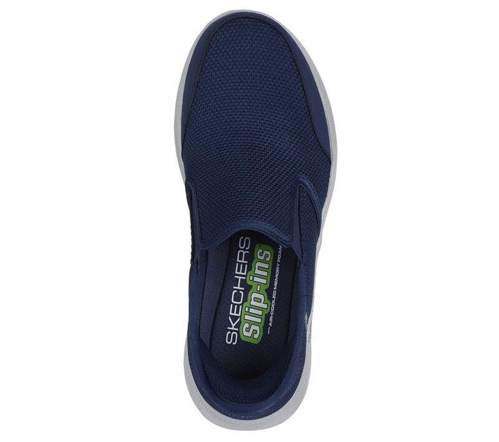 Men's Relaxed Fit Skechers 232926 Slip-ins Equalizer 5.0 Drayze Trainers in Black - Image 1
