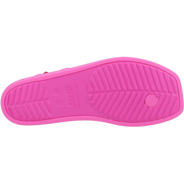 Women's Crocs 209793 Miami Thong Flip Sandals in Black - Image 1