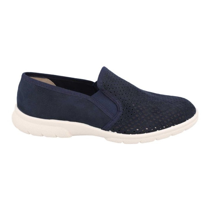 Men's Wide Fit DB Randolf Shoes in Navy - Image 1
