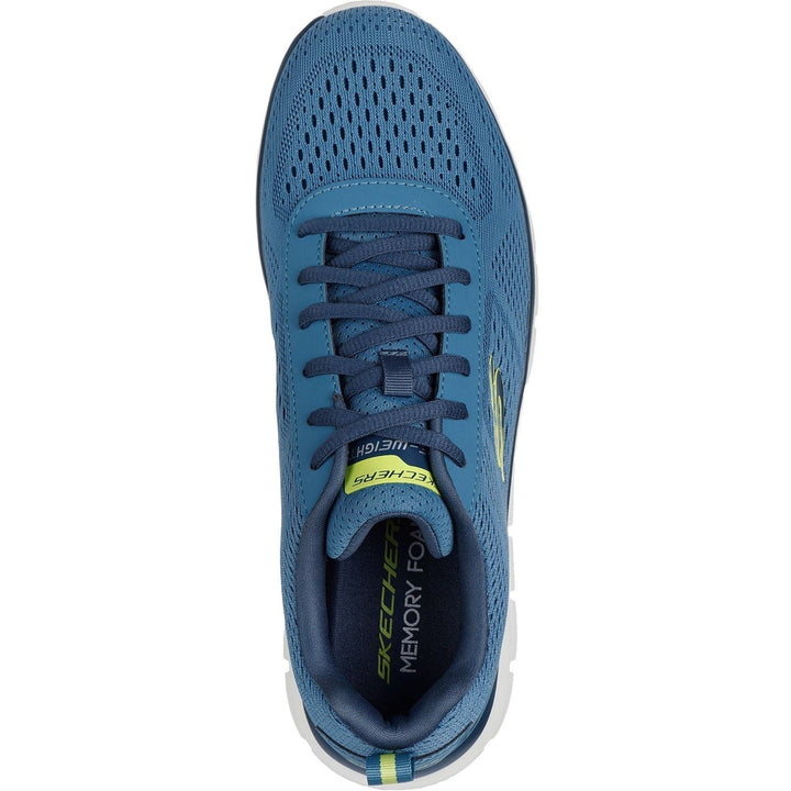 Men's Wide Fit Skechers 232758 Track Leshur Trainers in Slate - Image 1