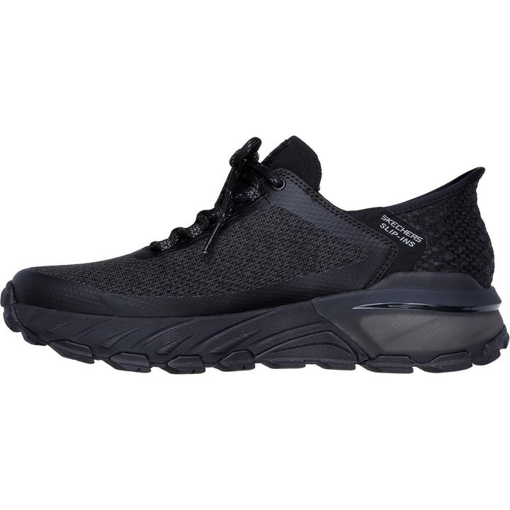 Men's Wide Fit Skechers 237309 Slip-ins Max Protect Assembly Trainers in Black - Image 1