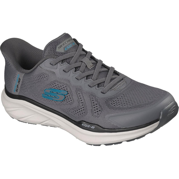 Men's Relaxed Fit Skechers 233106 Slip-ins Equalizer 6.0 Durran Trainers in Green/Multi - Image 1