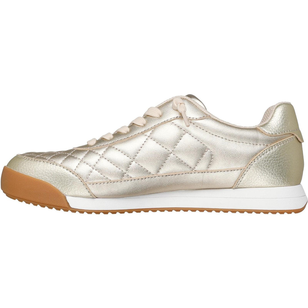 Women's Wide Fit Skechers 114596 Bobs Billie Wild Comfort Shoes in Gold - Image 4