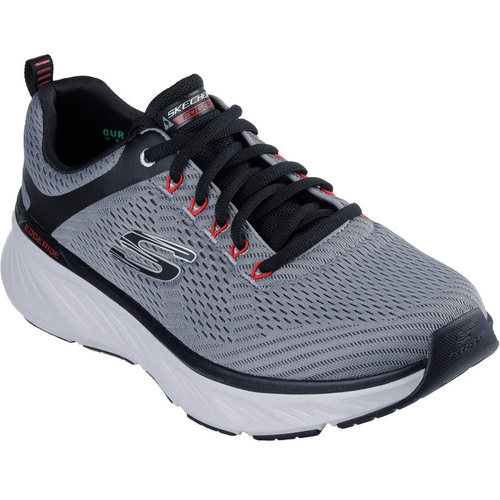 Men's Relaxed Fit Skechers 232843 Edgeride Contention Trainers in Navy/Blue - Image 1
