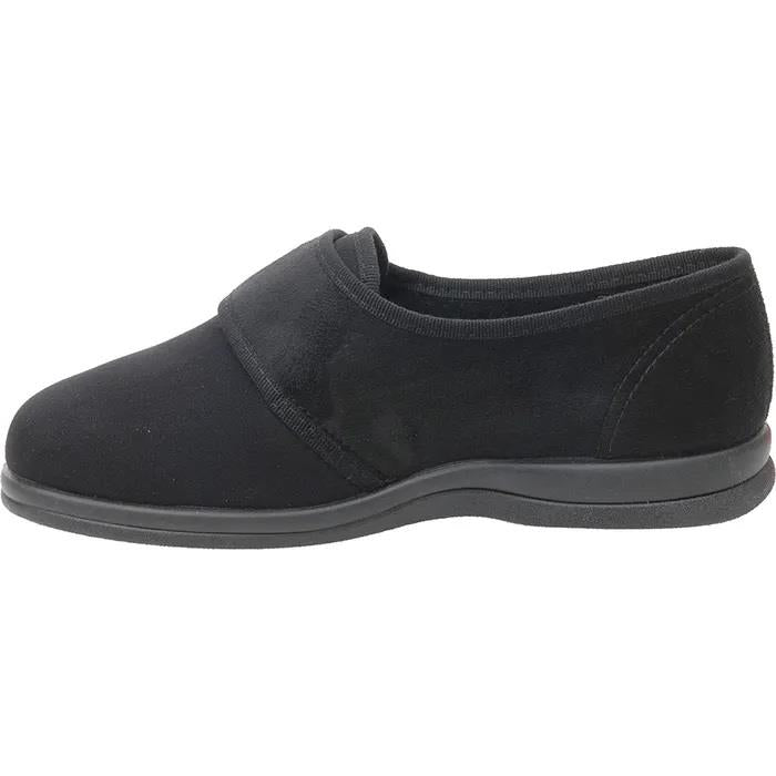 Women's Wide Fit Cosyfeet Spicy Shoes in Black - Image 1