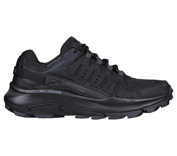 Men's Wide Fit Skechers 237501 Equalizer 5.0 Trail-Solix Walking Trainers - Black in Black - Image 1
