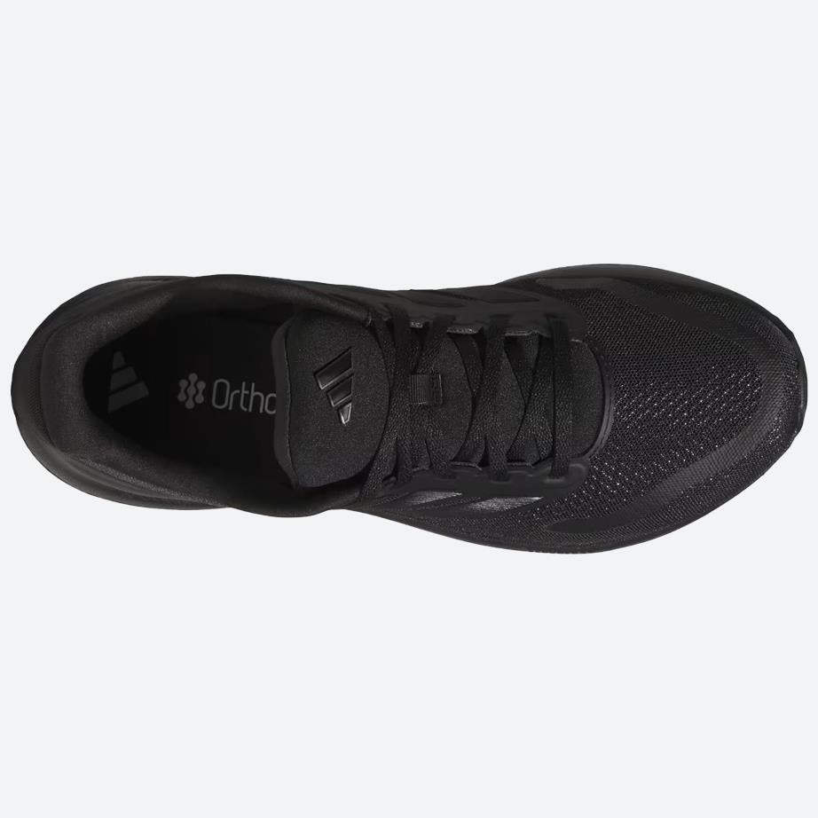 Men's Wide Fit Adidas Runfalcon 5 JH5184 Walking/Running Trainers in Black/Black - Image 7