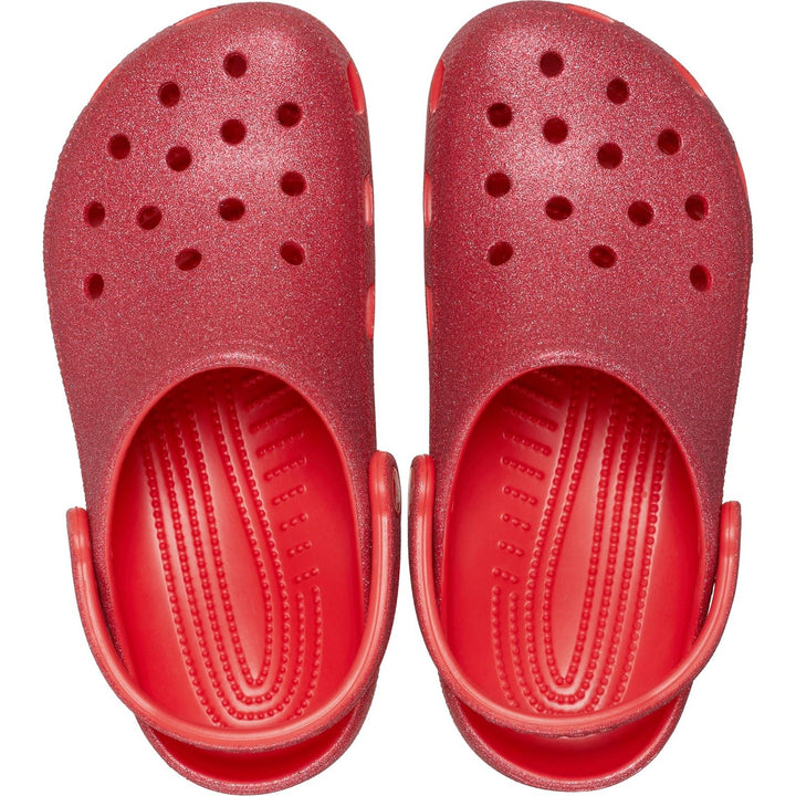 Men's Crocs 205942 Glitter Clog Sandals in Cherry Red - Image 1