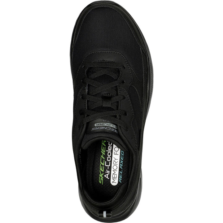 Men's Wide Fit Skechers 232520 Equalizer 5.0 Cyner Trainers in Black - Image 1