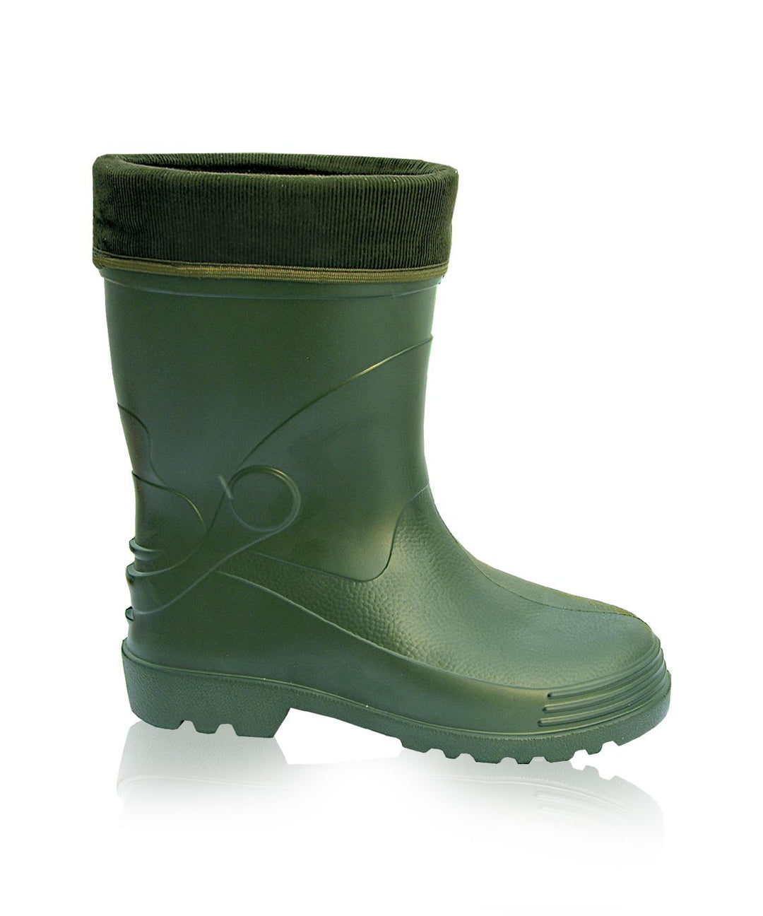 Men's Wide Fit Wellies Lemigo Greenlander 893 Boots in Green - Image 2