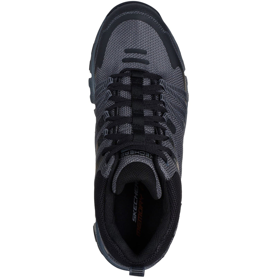 Men's Wide Fit Skechers 237701 At Summits Canobie Trainers in Black - Image 5
