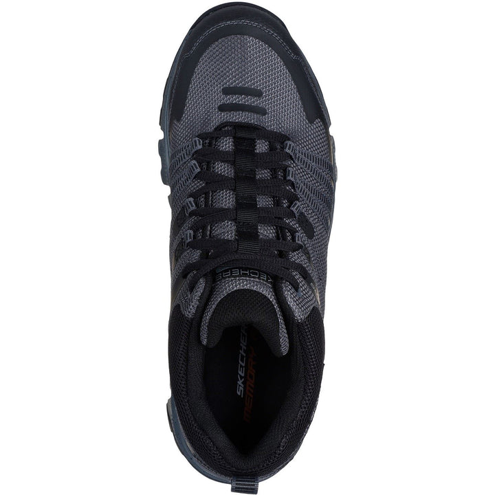 Men's Wide Fit Skechers 237701 At Summits Canobie Trainers in Black - Image 1