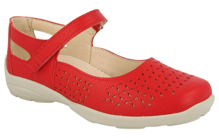 Womens Wide Fit DB Welland Sandals in Navy - Image 1