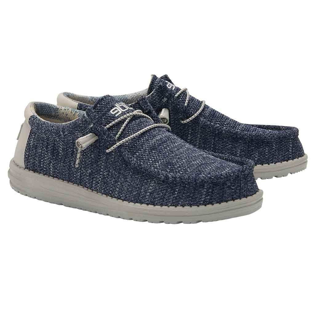 Men's Heydude Classic Wally Sox Shoes in Ice Grey - Image 15