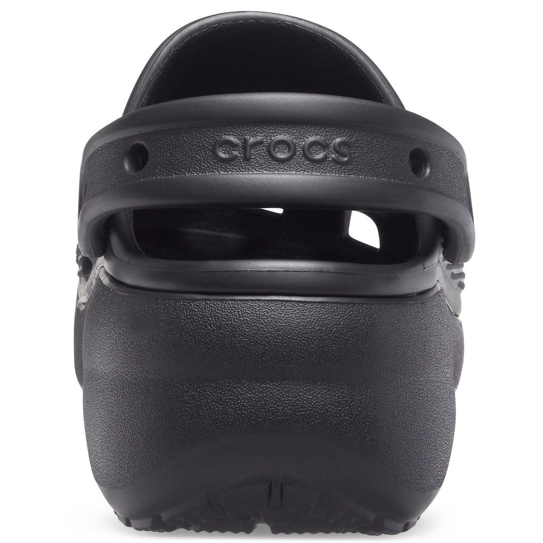Women's Crocs 206750 Classic Platform Clog Sandals in Black - Image 5