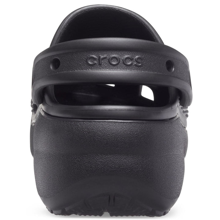 Women's Crocs 206750 Classic Platform Clog Sandals in Black - Image 1