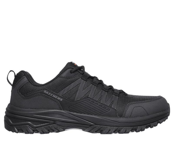 Men's Wide Fit Skechers 200000EC Fannter Occupational Shoes in Black - Image 1