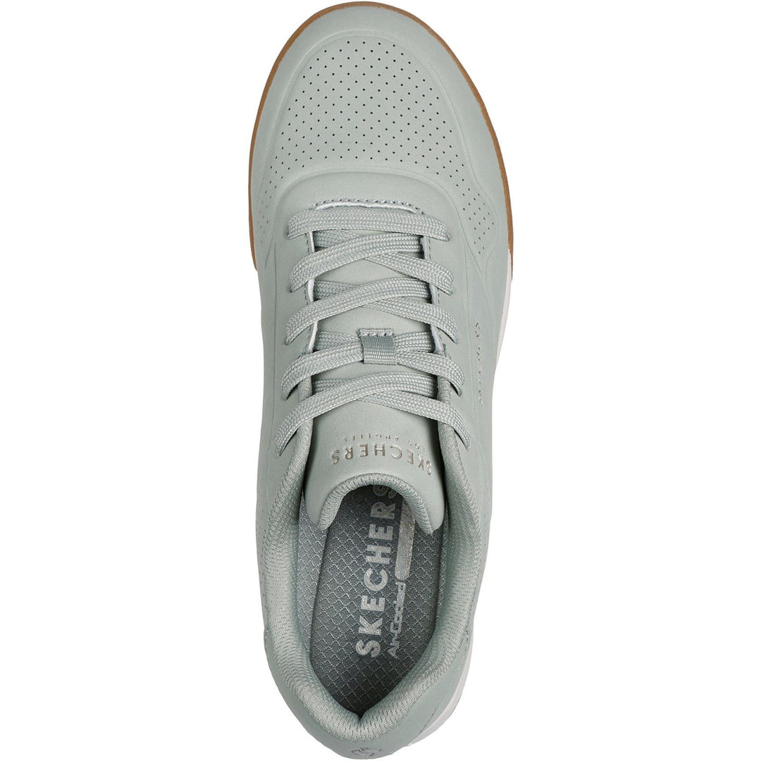 Women's Wide Fit Skechers 177510 Zinger 2.0 The Arwen Trainers in Sage - Image 5