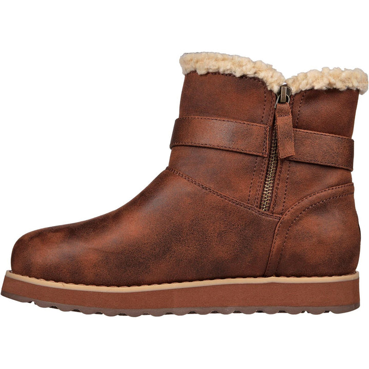 Women's Wide Fit Skechers 167615 Keepsakes 2.0 Boots in Chocolate - Image 1