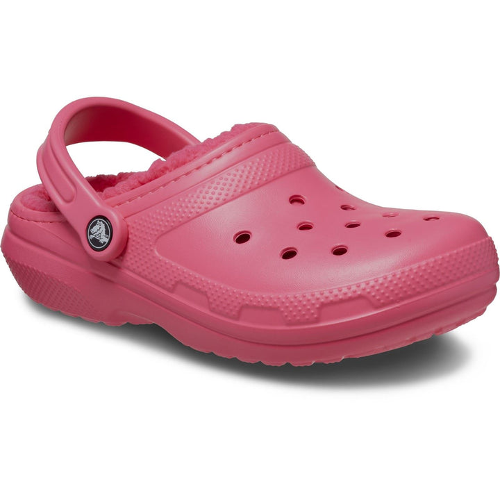 Women's Crocs 203591 Classic Lined Clog Sandals in Cassis - Image 1