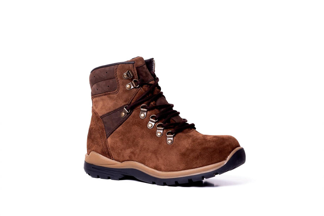 Mens Wide Fit DB Nebraska Hiking Boots in Navy Suede - Image 6