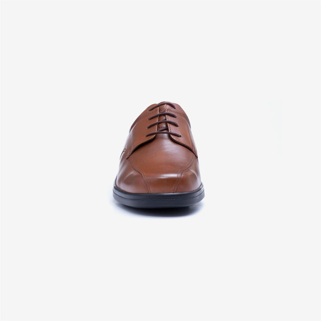 Mens Wide Fit Tredd Well Holmes Lace Shoes - Tan in Tan - Image 6