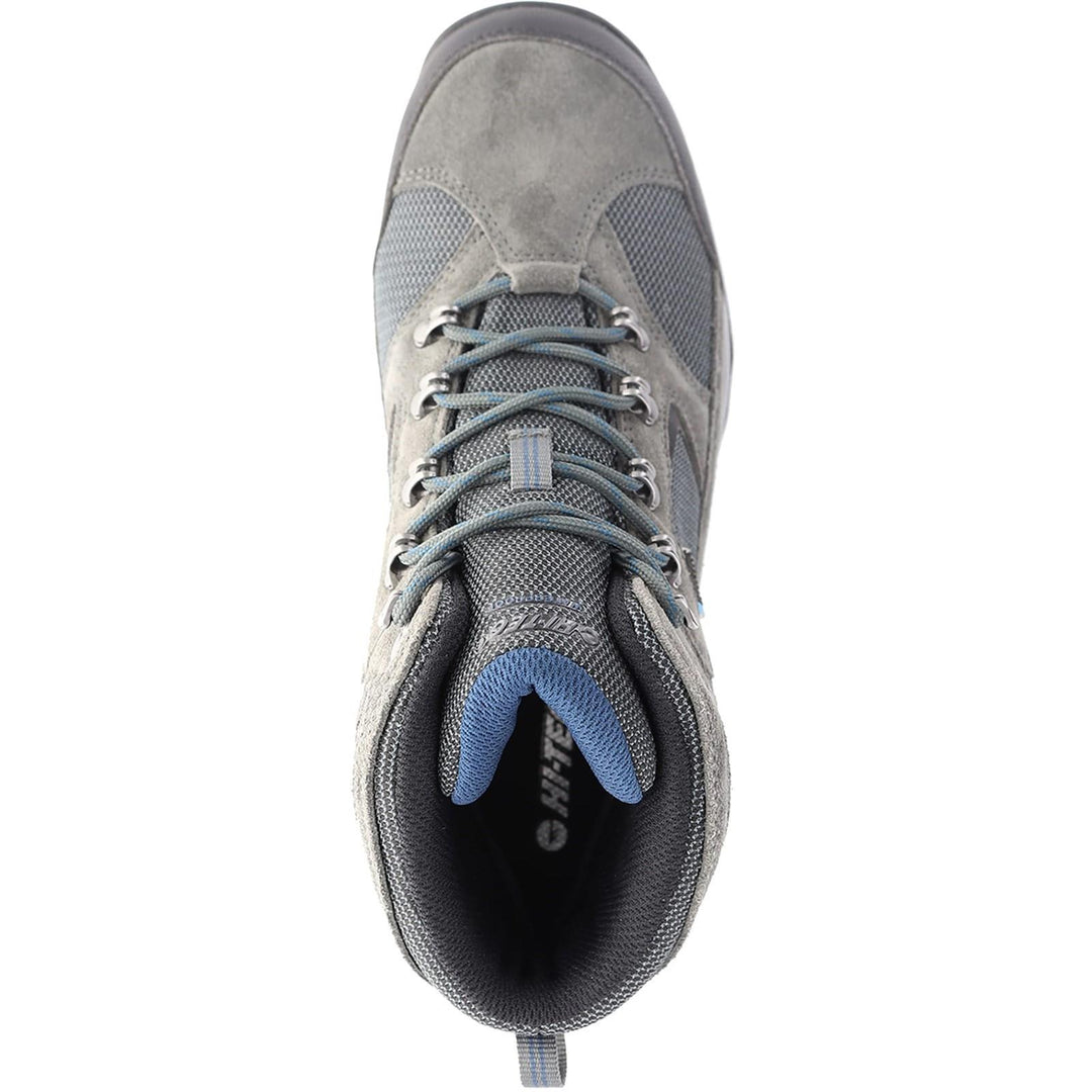 Men's Wide Fit Hi-Tec Storm Hiking Boots in Charcoal/Grey - Image 5