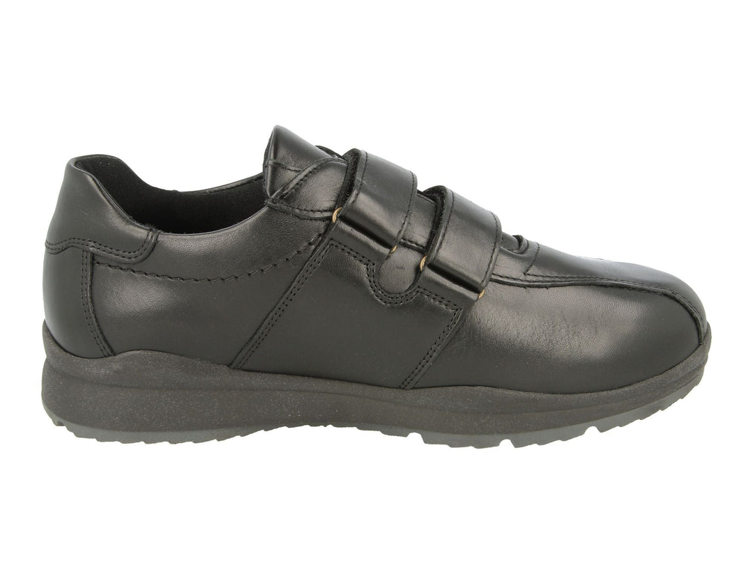 Mens Wide Fit DB Stephen Shoes in Black - Image 3