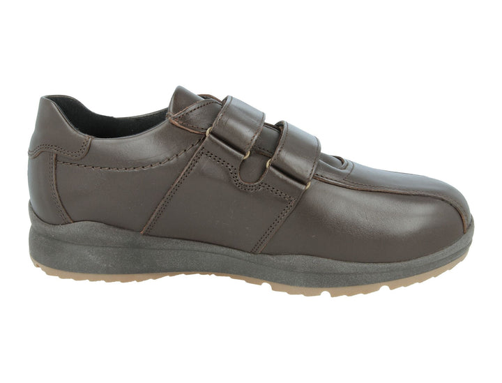Mens Wide Fit DB Stephen Shoes in Black - Image 1