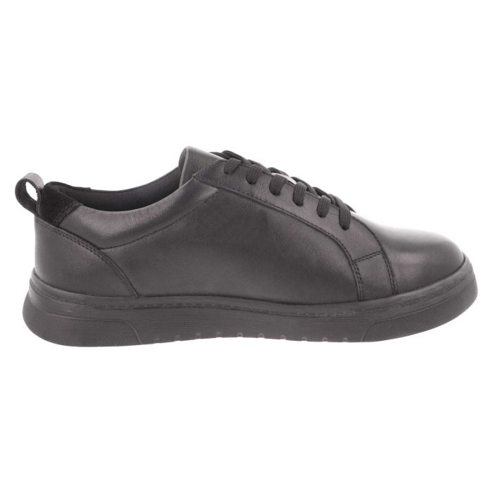 Men's Wide Fit DB Luca Shoes in Navy Leather - Image 1