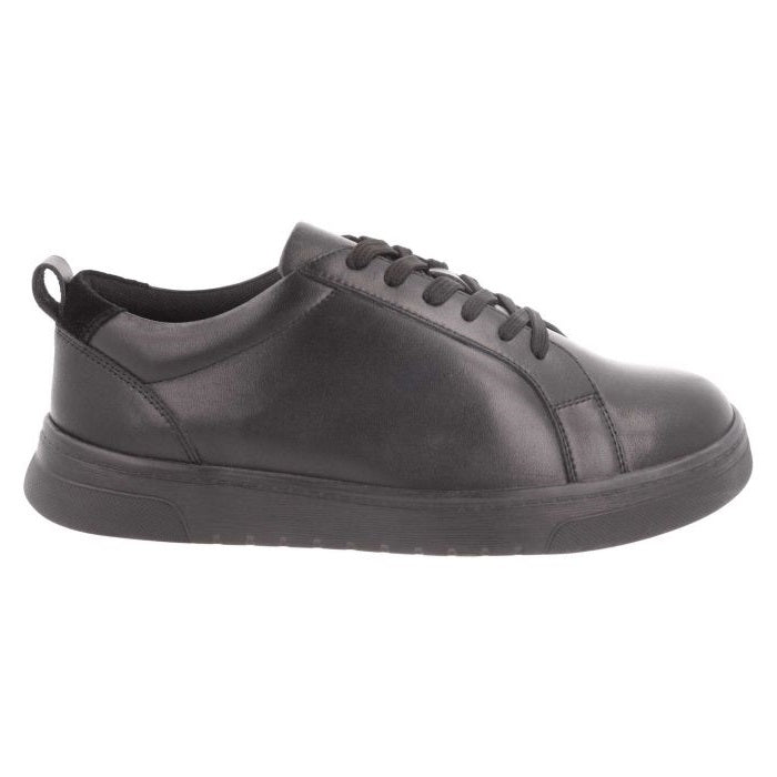 Men's Wide Fit DB Luca Shoes in Navy Leather - Image 1
